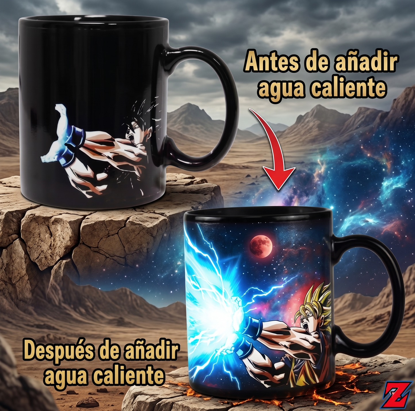 Taza Mágica Dragon Ball